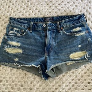 Abercrombie Low Rise shorts.